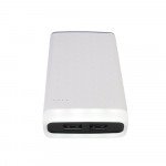 Wholesale 10000 mAh Flashlight LED Light Portable Charger External Battery Power Bank (Black)